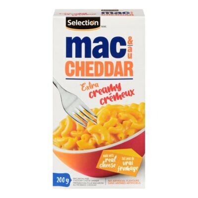 SELECTION Préparation pour macaroni au fromage cheddar extra crémeux 200 g