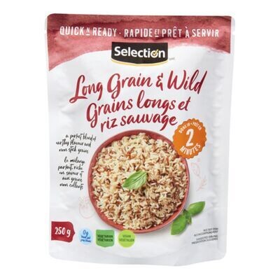 SELECTION Riz sauvage à grains longs 250 g