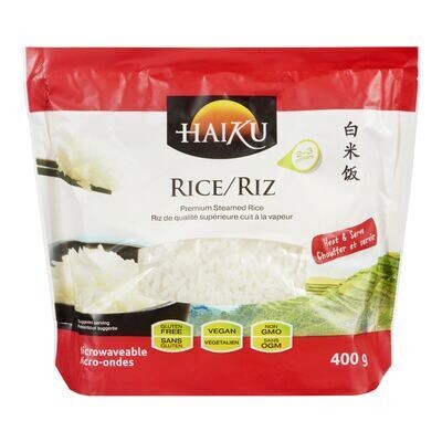 HAIKU Riz blanc précuit 400 g