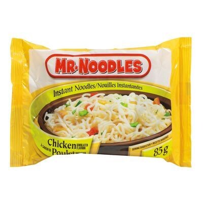MR. NOODLES Nouilles instantanées à saveur de poulet 85 g