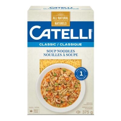 CATELLI Nouilles à soupe, Classique 375 g