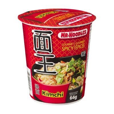 MR. NOODLES Nouilles instantanées épicées à saveur de kimchi 64 g
