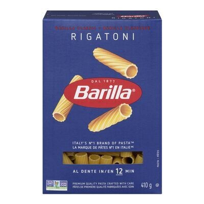 BARILLA Pâtes rigatoni 410 g