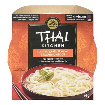 THAI KITCHEN Bol de nouilles au riz à l&#39;ail grillé 68 g