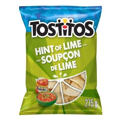 TOSTITOS Croustilles de tortillas au zeste de lime 275 g