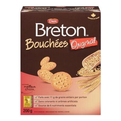 DARE Craquelins originals en bouchées, Breton 200 g