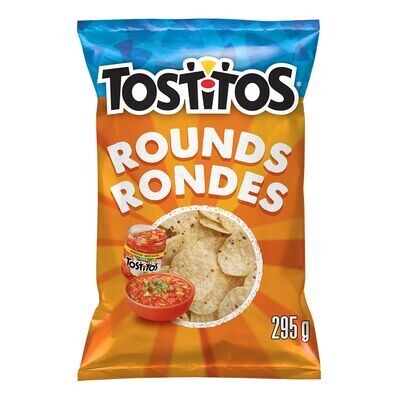 TOSTITOS Croustilles de tortillas, Rondes 295 g