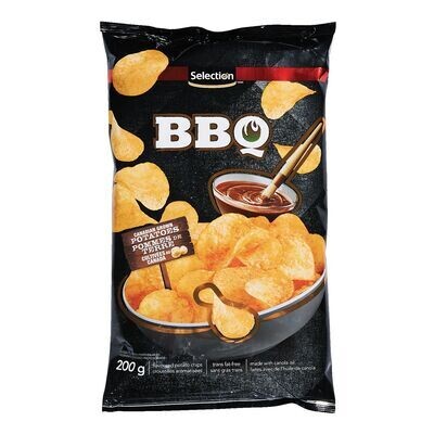 SELECTION Croustilles au barbecue 200 g