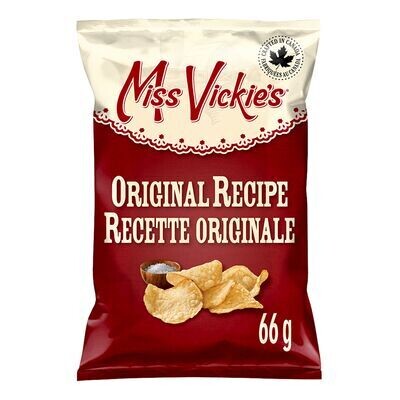 MISS VICKIE&#39;S Croustilles cuites à la marmite Recette originale 59 g