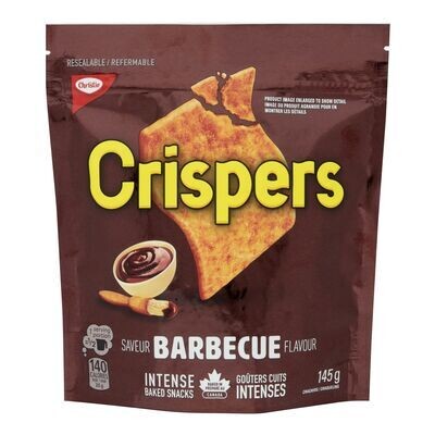 CRISPERS Craquelins à saveur de BBQ 145 g