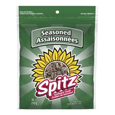 SPITZ Graines de tournesol assaisonnées 210 g