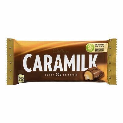 CADBURY Barre de chocolat. Caramilk 50 g