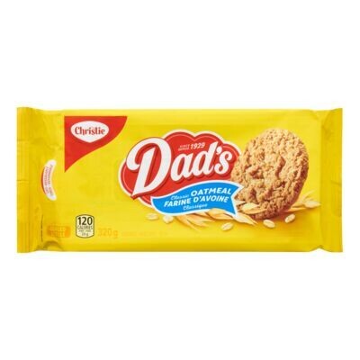CHRISTIE Biscuits à l&#39;avoine Classique, Dad&#39;s 320 g