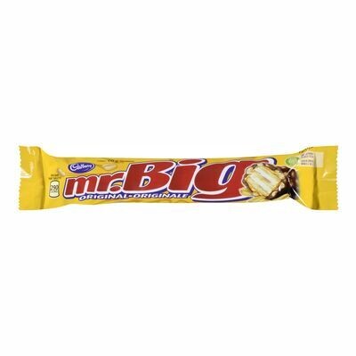 CADBURY Barre de chocolat. Mr.Big 60 g