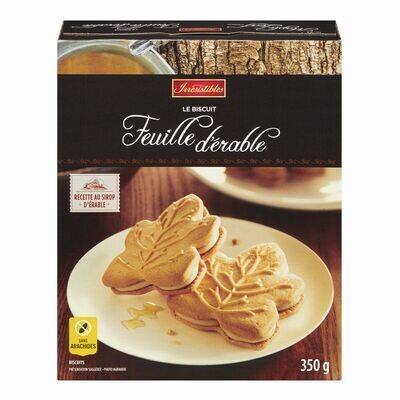 IRRESISTIBLES Biscuits feuille d&#39;érable 350 g