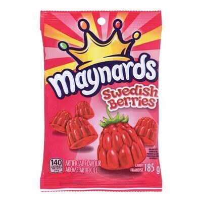 MAYNARDS Baies en gélatine, Swedish Berries 185 g