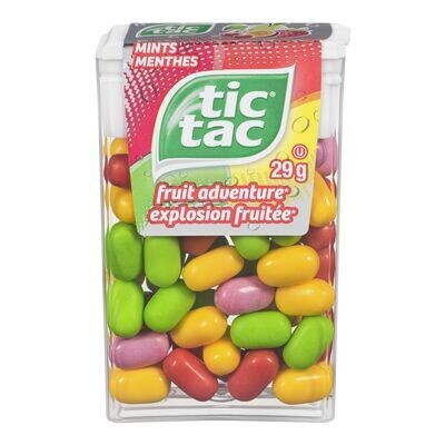 TIC TAC Menthes à saveur explosion fruitée 29 g