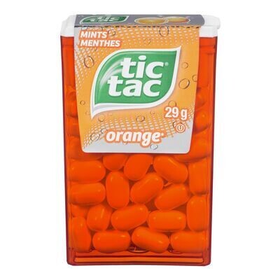 TIC TAC Menthes à saveur d&#39;orange 29 g
