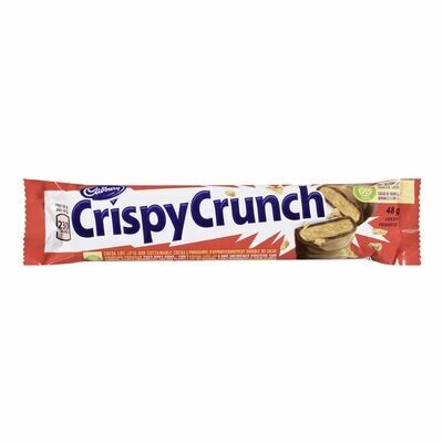 CADBURY Barre de chocolat. Crispy Crunch 48 g