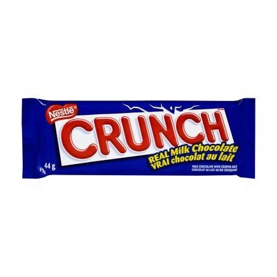 NESTLÉ Barre de chocolat au lait au riz croquant, Crunch 44 g