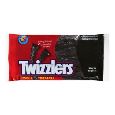 TWIZZLERS Torsade à la réglisse 375 g