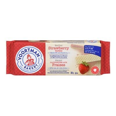 VOORTMAN Gaufrettes à la fraise 300 g