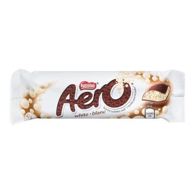 NESTLÉ Barre de chocolat blanc, Aero 42 g