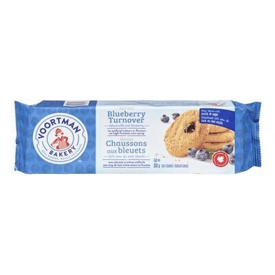 VOORTMAN Biscuits tendres chaussons aux bleuets 300 g
