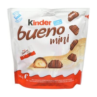 KINDER BUENO Mini bouchées au chocolat et noix 145 g