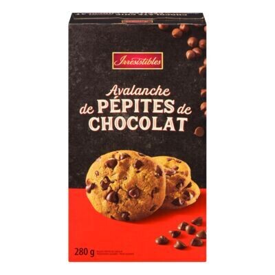IRRESISTIBLES Biscuits aux pépites de chocolat 280 g