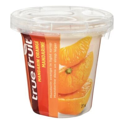 TRUE FRUIT Salade de fruits à la mandarine 217 mL