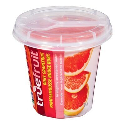 TRUE FRUIT Salade de fruits à la pêche 217 mL