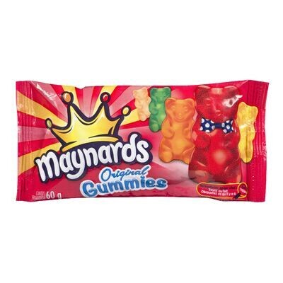 MAYNARDS Bonbons en gélatine en forme d&#39;ourson 64 g