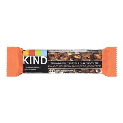 KIND Barres granola au beurre d&#39;arachides et chocolat noir 40 g