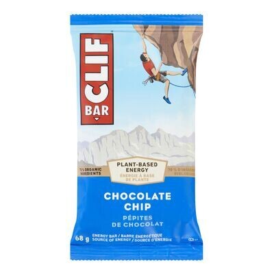 CLIF BAR Barre énergétique aux brisures de chocolat 68 g