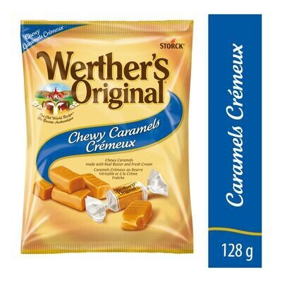 WERTHER&#39;S ORIGINAL Bonbons au caramel crémeux 128 g
