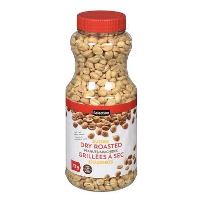 SELECTION Arachides grillées à sec assaisonnées 700 g