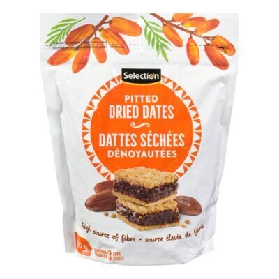 SELECTION Dattes séchées dénoyautées 500 g
