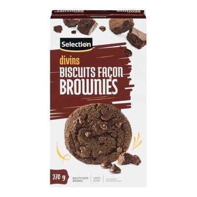 SELECTION Biscuits de style brownies 270 g