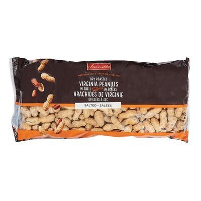 IRRESISTIBLES Arachides de Virginie grillées à sec salées en écales 1 kg