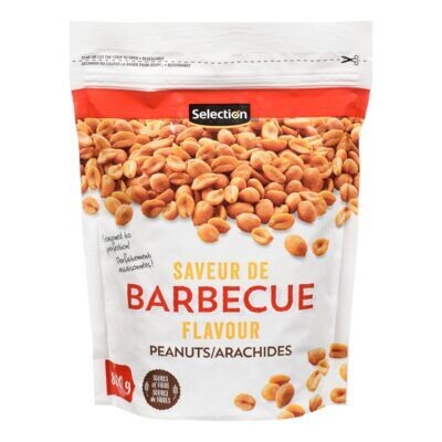SELECTION Arachides à saveur de barbecue 800 g