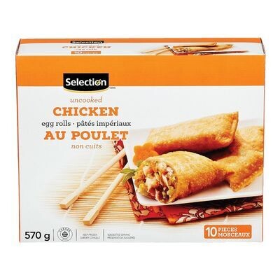 SELECTION Pâtés impériaux au poulet surgelés 570 g