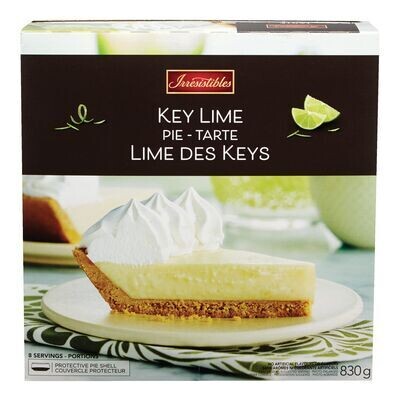 IRRESISTIBLES Tarte à la lime des Keys surgelée 830 g
