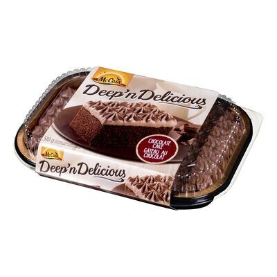 MCCAIN Gâteau au chocolat surgelé, Deep&#39;n Delicious 510 g