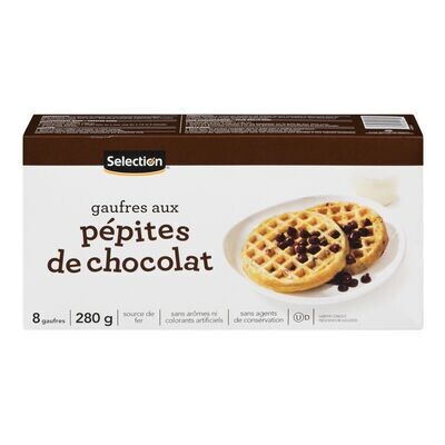 SELECTION Gaufres aux pépites de chocolat 280 g