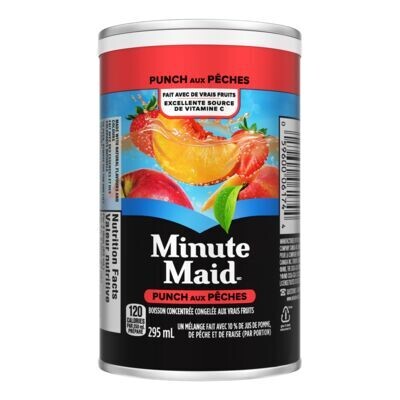 MINUTE MAID Punch aux pêches concentré surgelé 295 mL