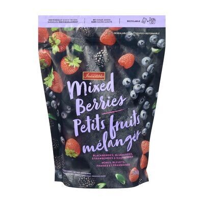 IRRESISTIBLES Petits fruits mélangés surgelés 600 g