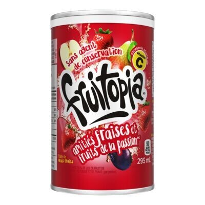 FRUITOPIA Boisson aux fraises et aux fruits concentrée surgelée 295 mL
