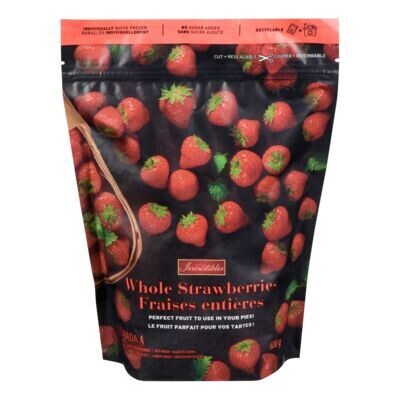 IRRESISTIBLES Fraises entières surgelées 600 g