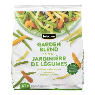 SELECTION Mélange de légumes à la jardinière surgelés 750 g